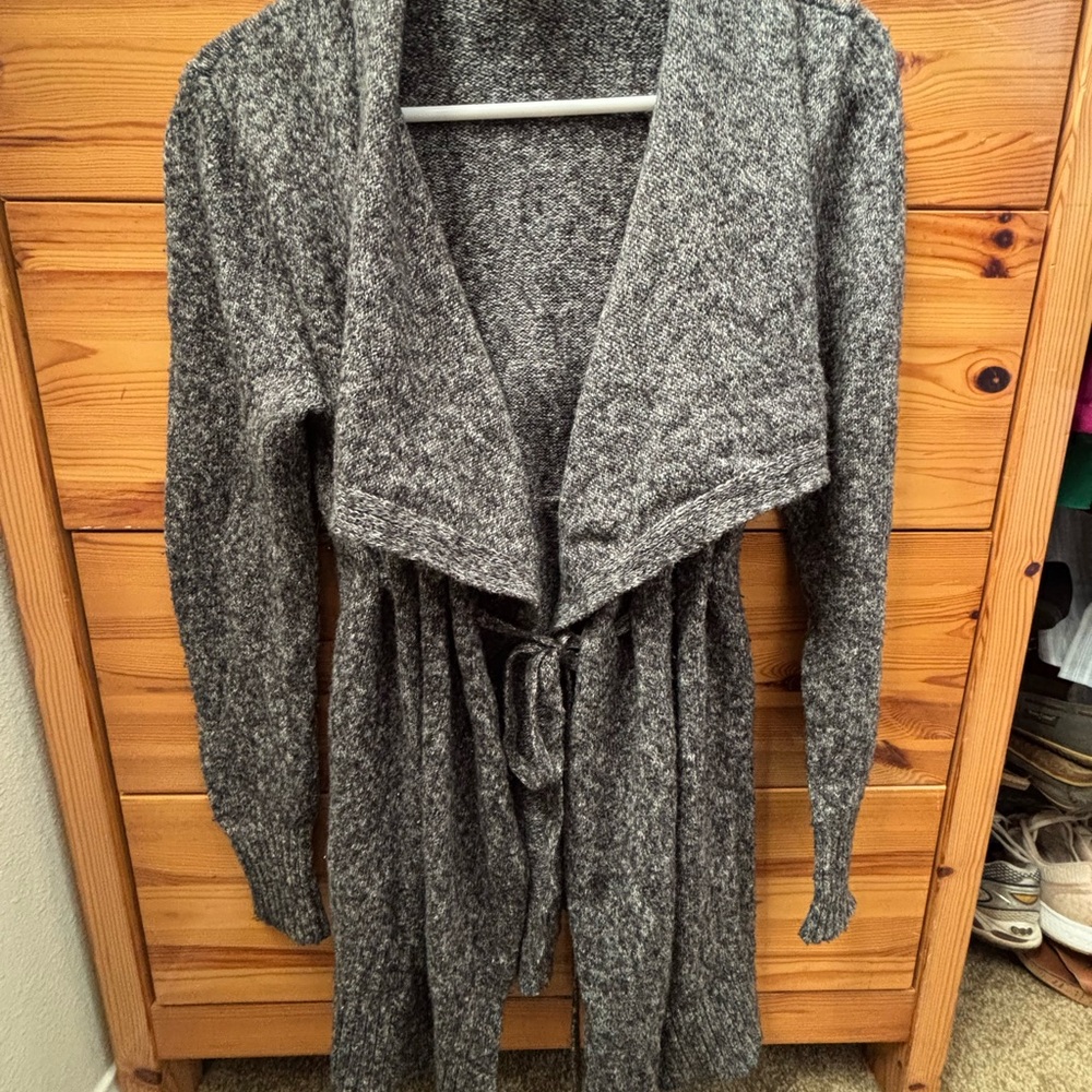 Motherhood Maternity Medium Women's Tie Cardigan